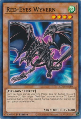 Red-Eyes Wyvern - GX06-EN002 Super Rare Limited Edition