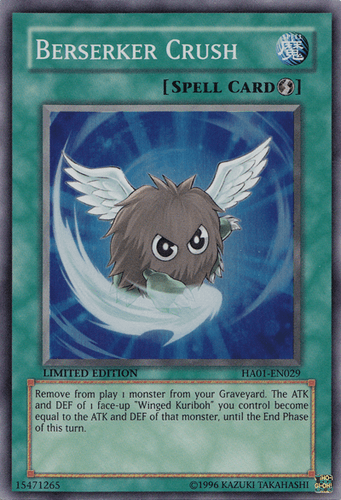Berserker Crush - HA01-EN029 Super Rare Unlimited