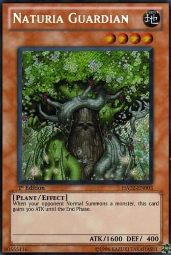 Naturia Guardian - HA02-EN003 Secret Rare Unlimited