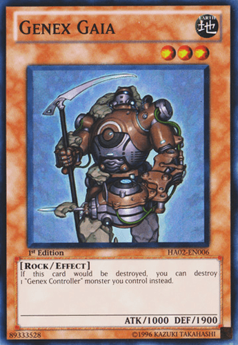 Genex Gaia - HA02-EN006 Super Rare Unlimited