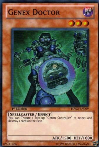 Genex Doctor - HA02-EN009 Super Rare 1st Edition