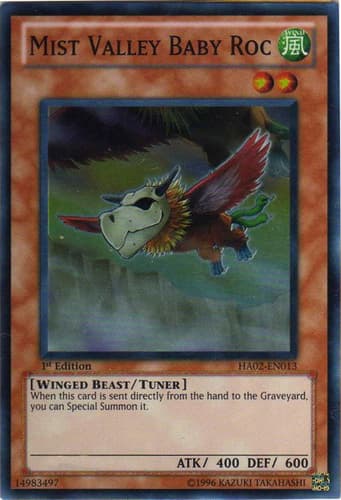 Mist Valley Baby Roc - HA02-EN013 Super Rare Unlimited