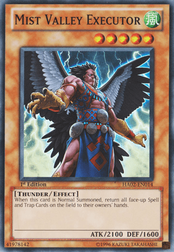 Mist Valley Executor - HA02-EN014 Super Rare Unlimited