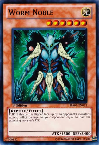 Worm Noble - HA02-EN025 Super Rare Unlimited