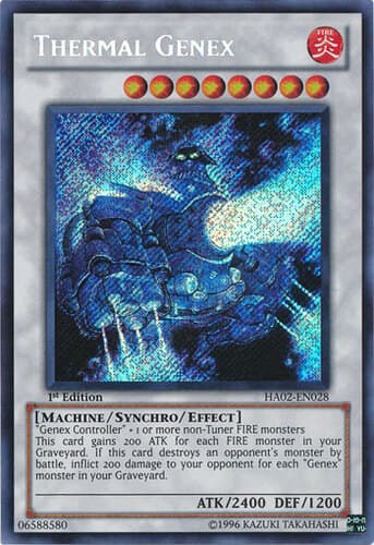 Thermal Genex - HA02-EN028 Secret Rare Unlimited