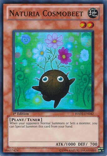 Naturia Cosmobeet - HA02-EN042 Super Rare Unlimited
