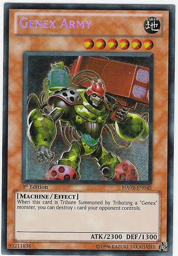 Genex Army - HA02-EN045 Secret Rare Unlimited