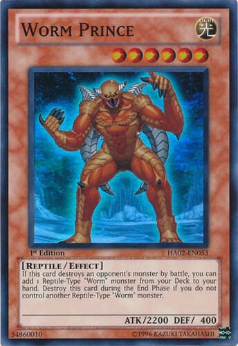Worm Prince - HA02-EN053 Super Rare Unlimited