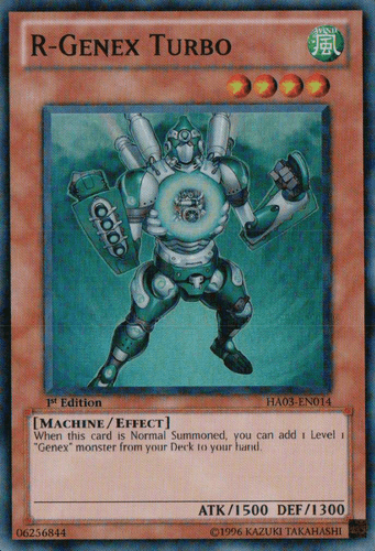 R-Genex Turbo - HA03-EN014 Super Rare Unlimited