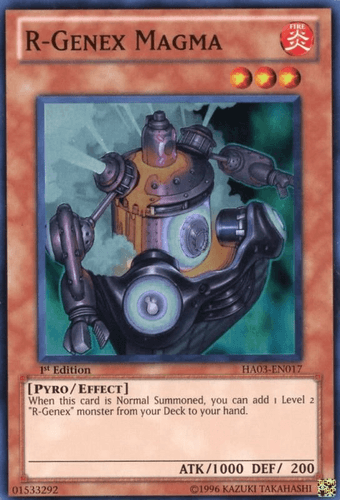 R-Genex Magma - HA03-EN017 Super Rare 1st Edition