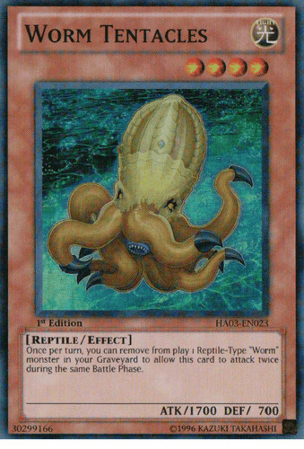 Worm Tentacles - HA03-EN023 Super Rare Unlimited