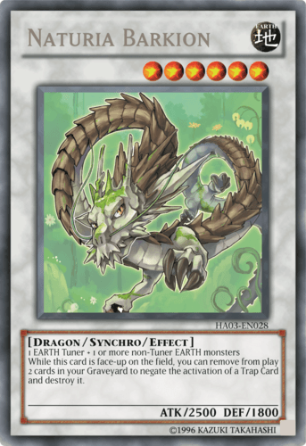Naturia Barkion - HA03-EN028 Secret Rare Unlimited