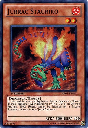 Jurrac Stauriko - HA03-EN041 Super Rare Unlimited