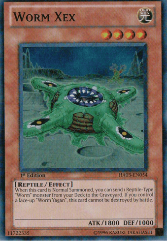 Worm Xex - HA03-EN054 Super Rare Unlimited