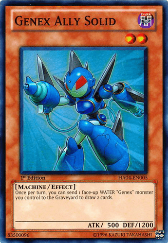 Genex Ally Solid - HA04-EN005 Super Rare Unlimited