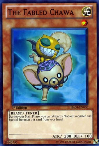 The Fabled Chawa - HA04-EN006 Super Rare Unlimited