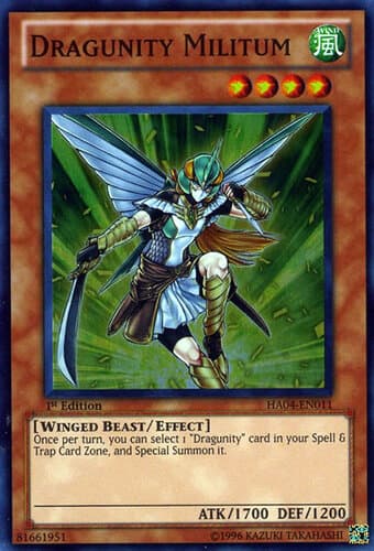 Dragunity Militum - HA04-EN011 Super Rare Unlimited