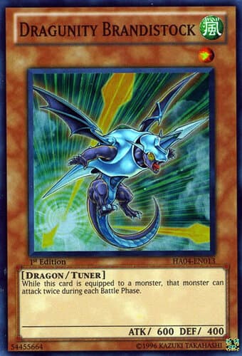 Dragunity Brandistock - HA04-EN013 Super Rare Unlimited
