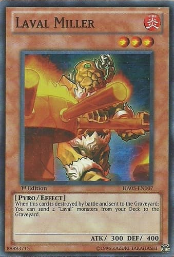 Laval Miller - HA05-EN007 Super Rare Unlimited