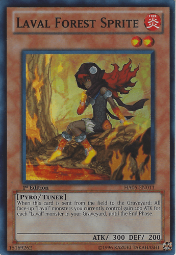 Laval Forest Sprite - HA05-EN011 Super Rare Unlimited