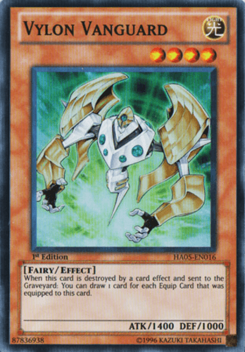 Vylon Vanguard - HA05-EN016 Super Rare 1st Edition