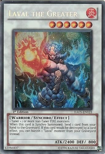 Laval the Greater - HA05-EN023 Secret Rare 1st Edition