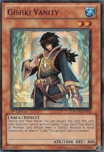 Gishki Vanity - HA05-EN032 Super Rare Unlimited