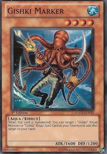 Gishki Marker - HA05-EN033 Super Rare Unlimited