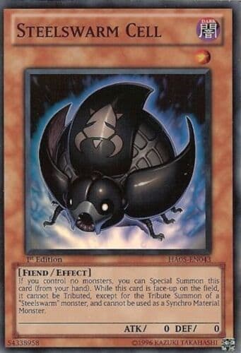 Steelswarm Cell - HA05-EN043 Super Rare Unlimited