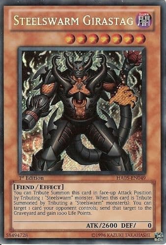 Steelswarm Girastag - HA05-EN049 Secret Rare Unlimited