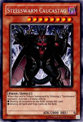 Steelswarm Caucastag - HA05-EN050 Secret Rare 1st Edition