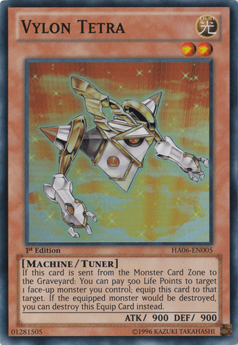 Vylon Tetra - HA06-EN005 Super Rare Unlimited