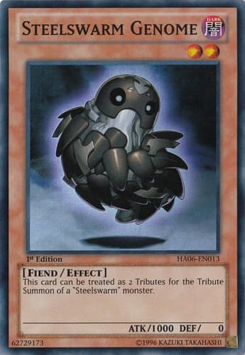 Steelswarm Genome - HA06-EN013 Super Rare 1st Edition