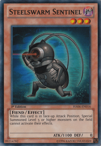 Steelswarm Sentinel - HA06-EN014 Super Rare Unlimited
