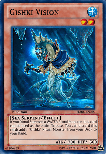 Gishki Vision - HA06-EN040 Super Rare Unlimited
