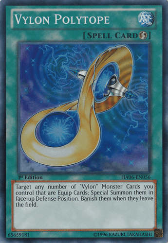 Vylon Polytope - HA06-EN056 Super Rare 1st Edition