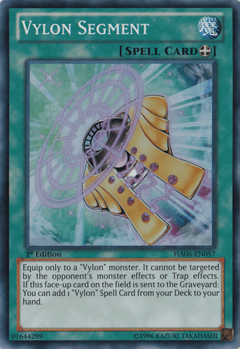 Vylon Segment - HA06-EN057 Super Rare 1st Edition