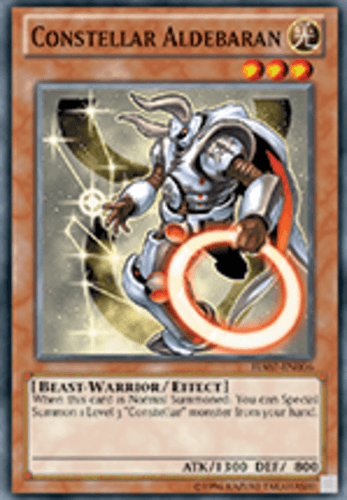 Constellar Aldebaran - HA07-EN006 Super Rare 1st Edition