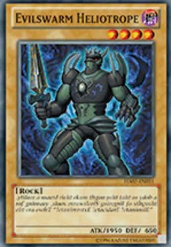 Evilswarm Heliotrope - HA07-EN011 Super Rare 1st Edition