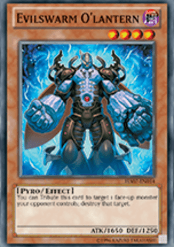 Evilswarm O'lantern - HA07-EN014 Super Rare 1st Edition