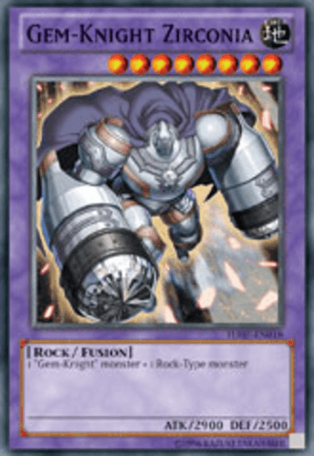 Gem-Knight Zirconia - HA07-EN018 Super Rare Unlimited