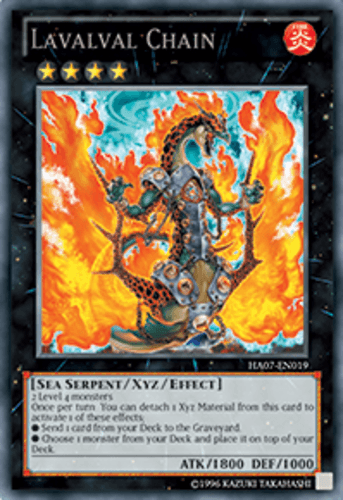 Lavalval Chain - HA07-EN019 Secret Rare 1st Edition