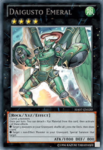 Daigusto Emeral - HA07-EN020 Secret Rare 1st Edition