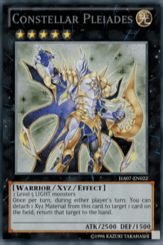 Constellar Pleiades - HA07-EN022 Secret Rare 1st Edition
