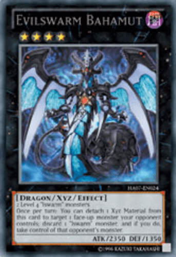 Evilswarm Bahamut - HA07-EN024 Secret Rare Unlimited