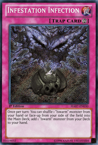 Infestation Infection - HA07-EN030 Secret Rare Unlimited