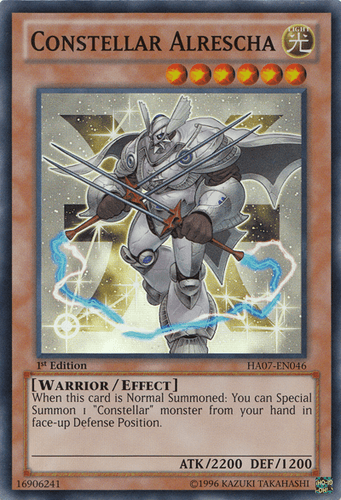 Constellar Alrescha - HA07-EN046 Super Rare 1st Edition