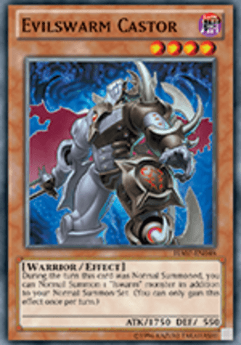 Evilswarm Castor - HA07-EN048 Super Rare 1st Edition