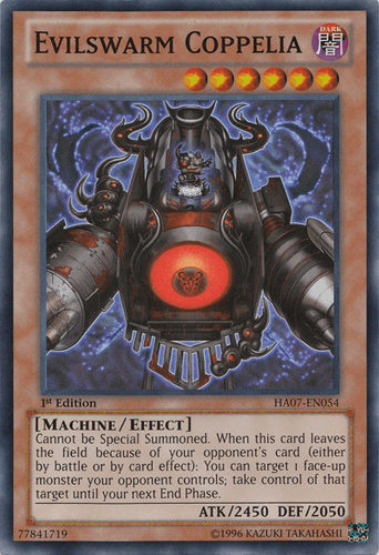 Evilswarm Coppelia - HA07-EN054 Super Rare Unlimited