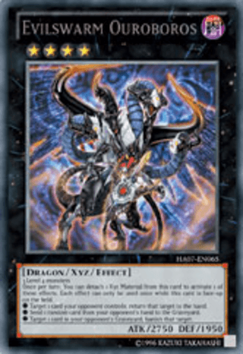 Evilswarm Ouroboros - HA07-EN065 Secret Rare 1st Edition